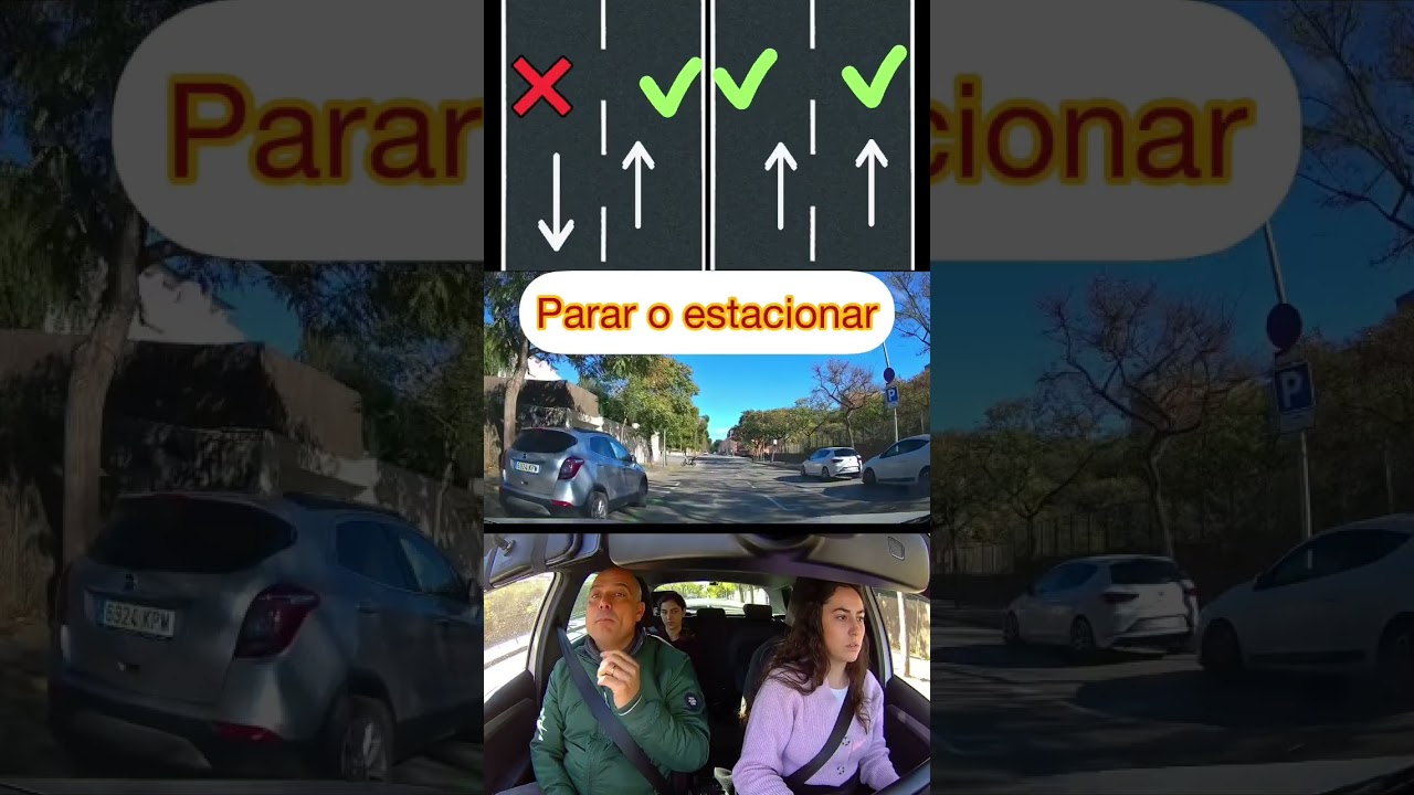 en una via urbana de sentido unico esta permitido estacionar