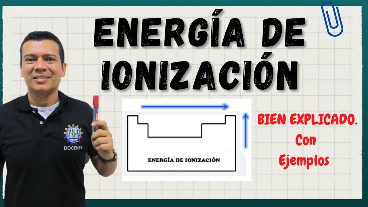 energia de ionizacion en la tabla periodica
