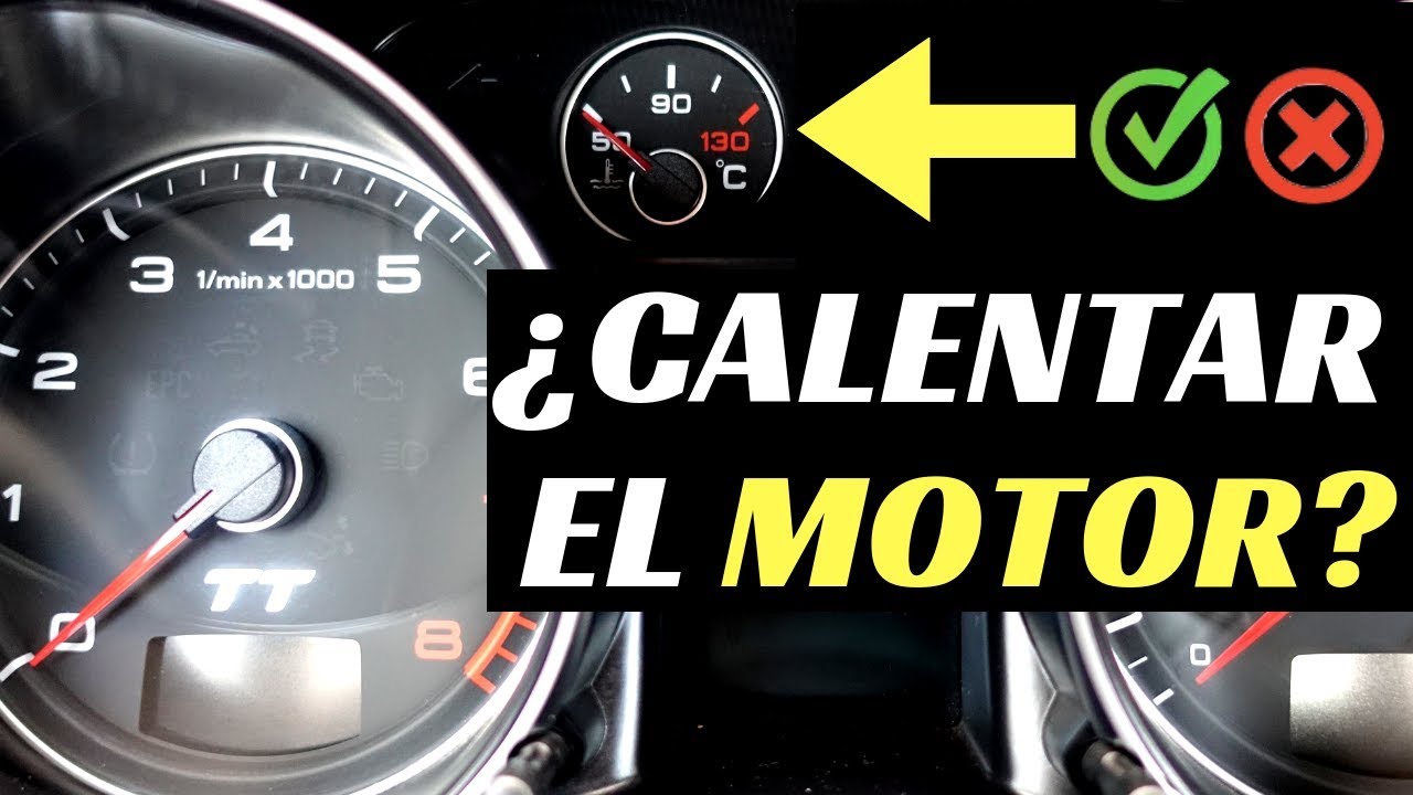 es correcto arrancar el motor sin acelerar