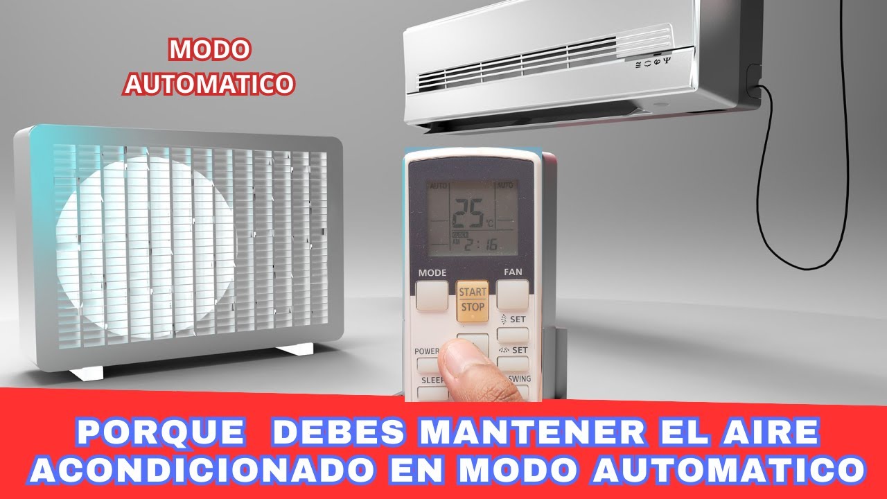 es mejor poner el aire acondicionado en automático