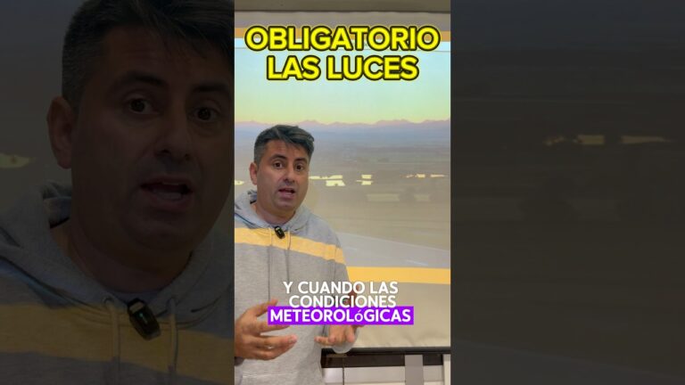 es obligatorio encender el alumbrado de posición...