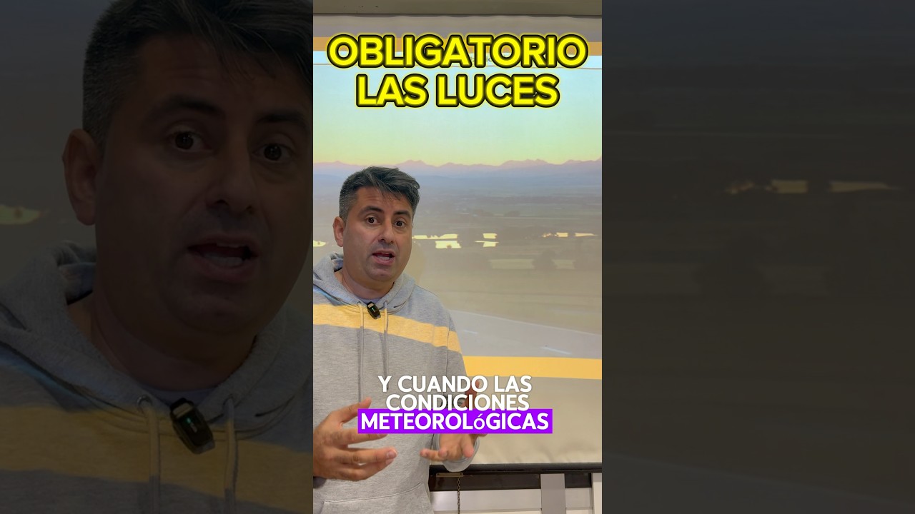 es obligatorio encender el alumbrado de posición...