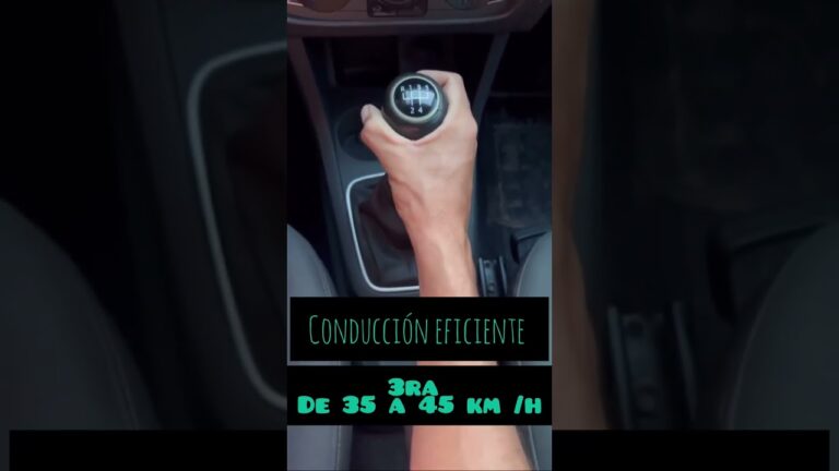 es posible ahorrar combustible evitando cambios de marcha innecesarios