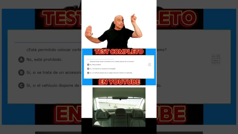 está permitido colocar cortinillas en los cristales traseros del vehículo