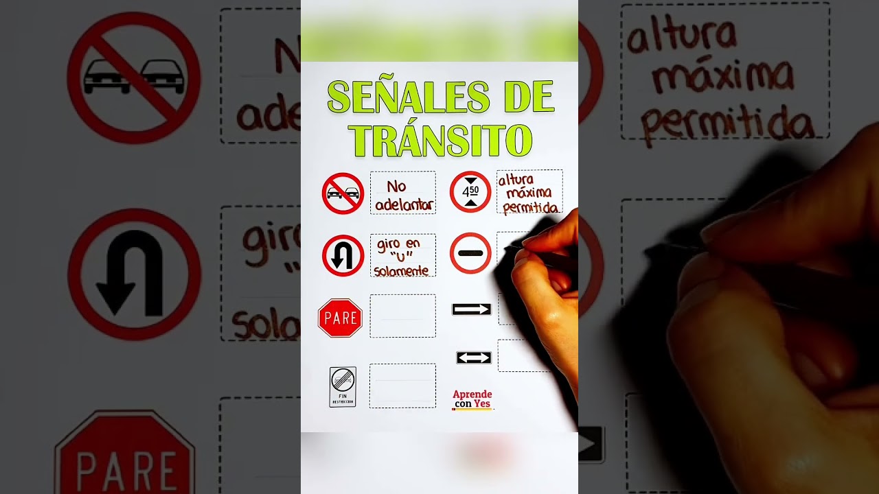 esta señalización le indica la distancia