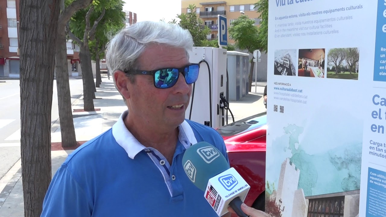 estació de recàrrega de vehicles elèctrics