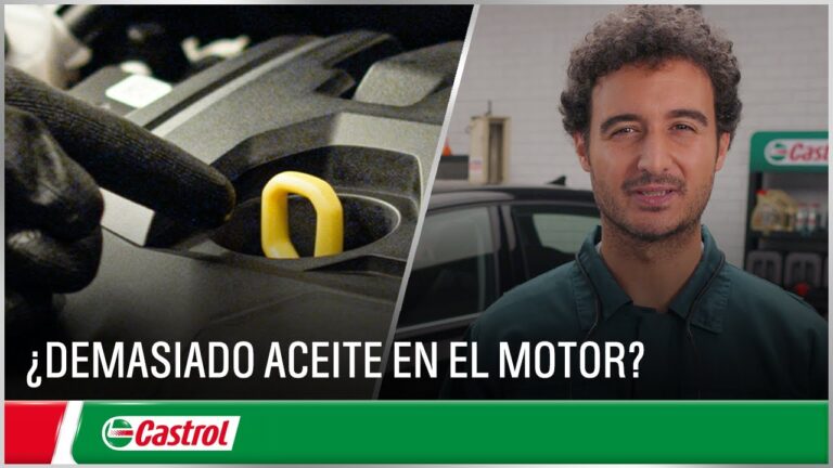 exceso de aceite en el motor