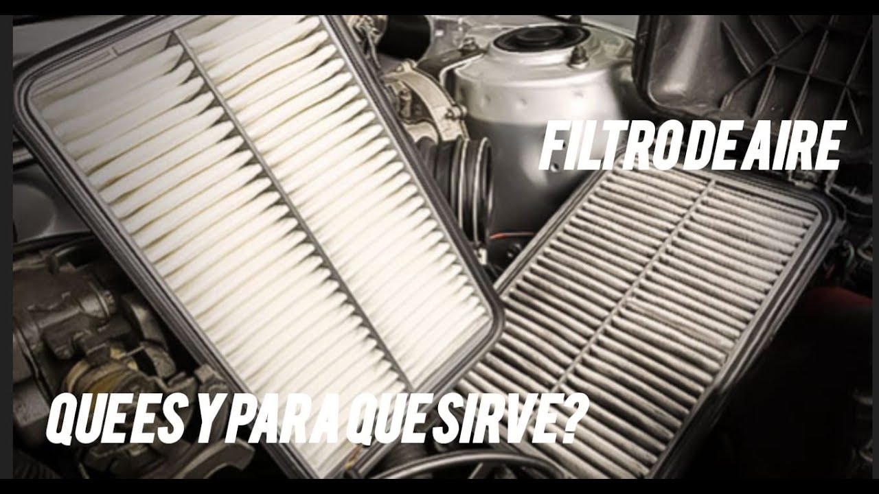 filtro del aire de un coche