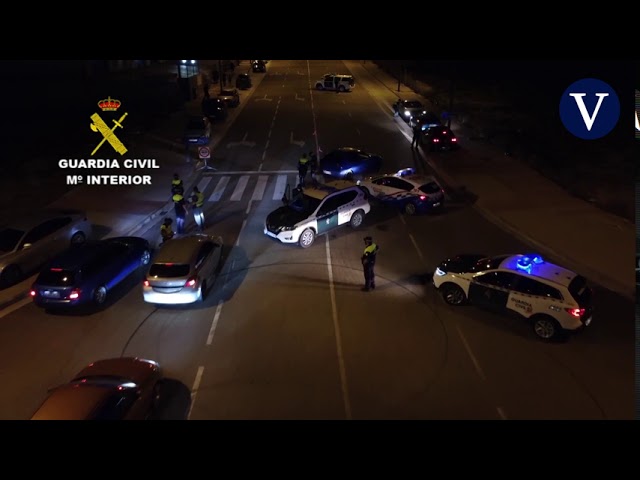 guardia civil evita concentración de 150 autos en soria