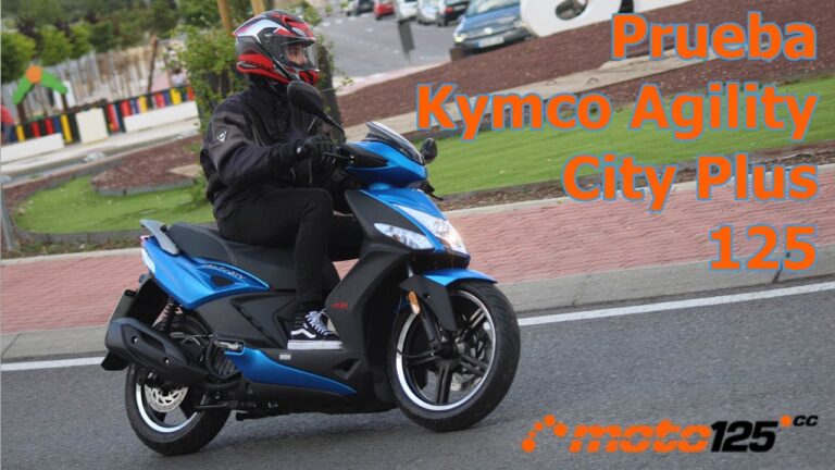kymco agility city plus 125 velocidad máxima