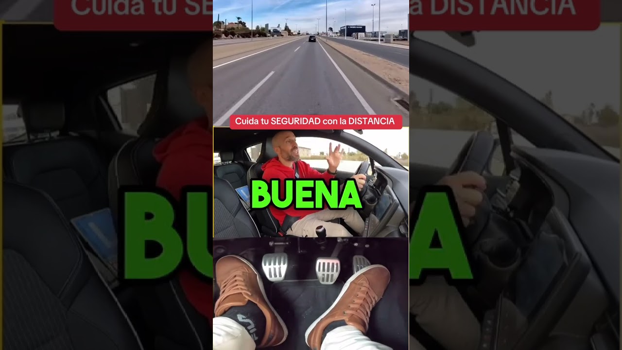 la distancia necesaria para frenar con seguridad depende...