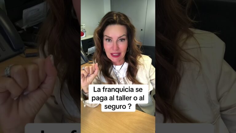 la franquicia se paga al taller o al seguro