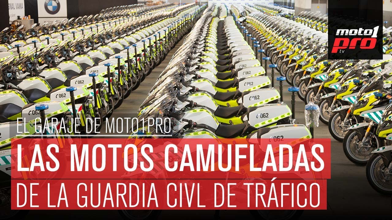 la guardia civil estrena motos camufladas para controlar el tráfico