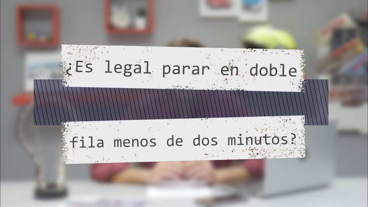 la parada en doble fila se considera que obstaculiza cuando
