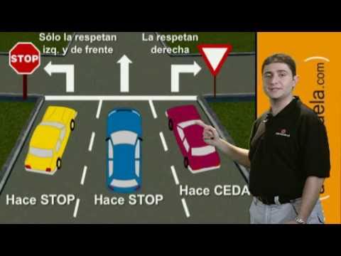 la señal de la derecha indica