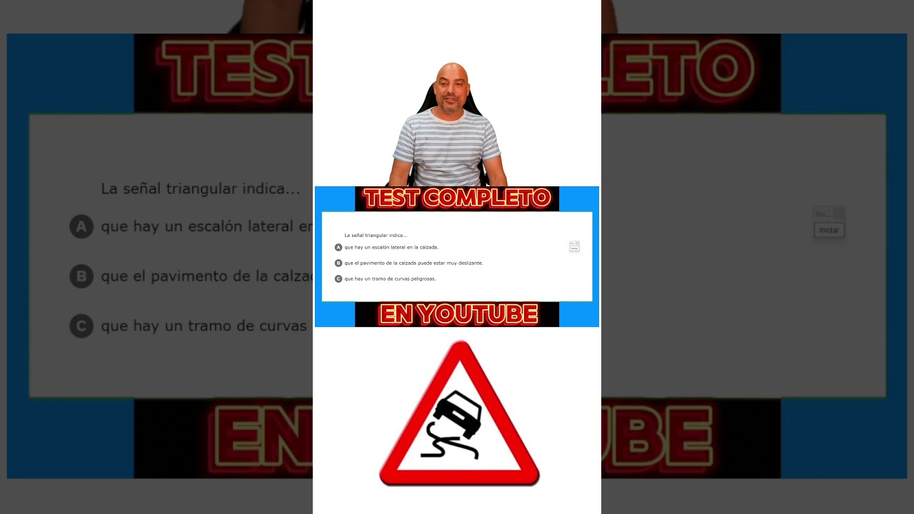 la señal triangular indica que se debe