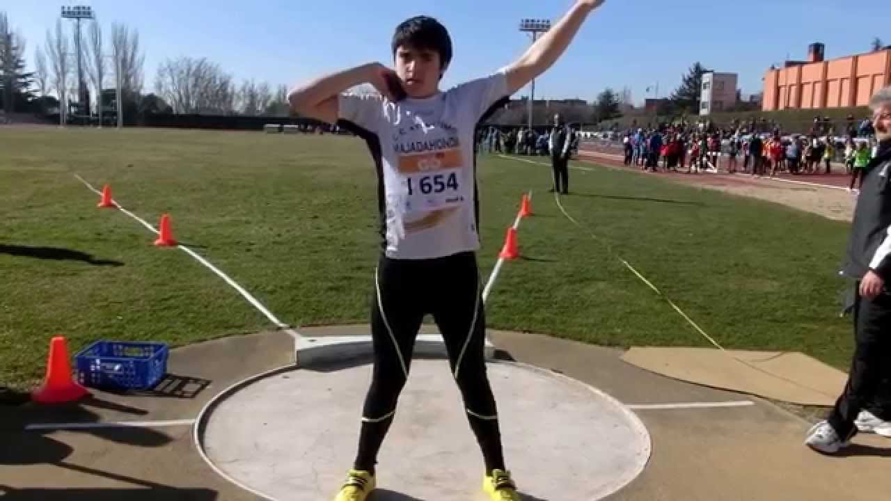 lanzamiento de peso peso de la bola