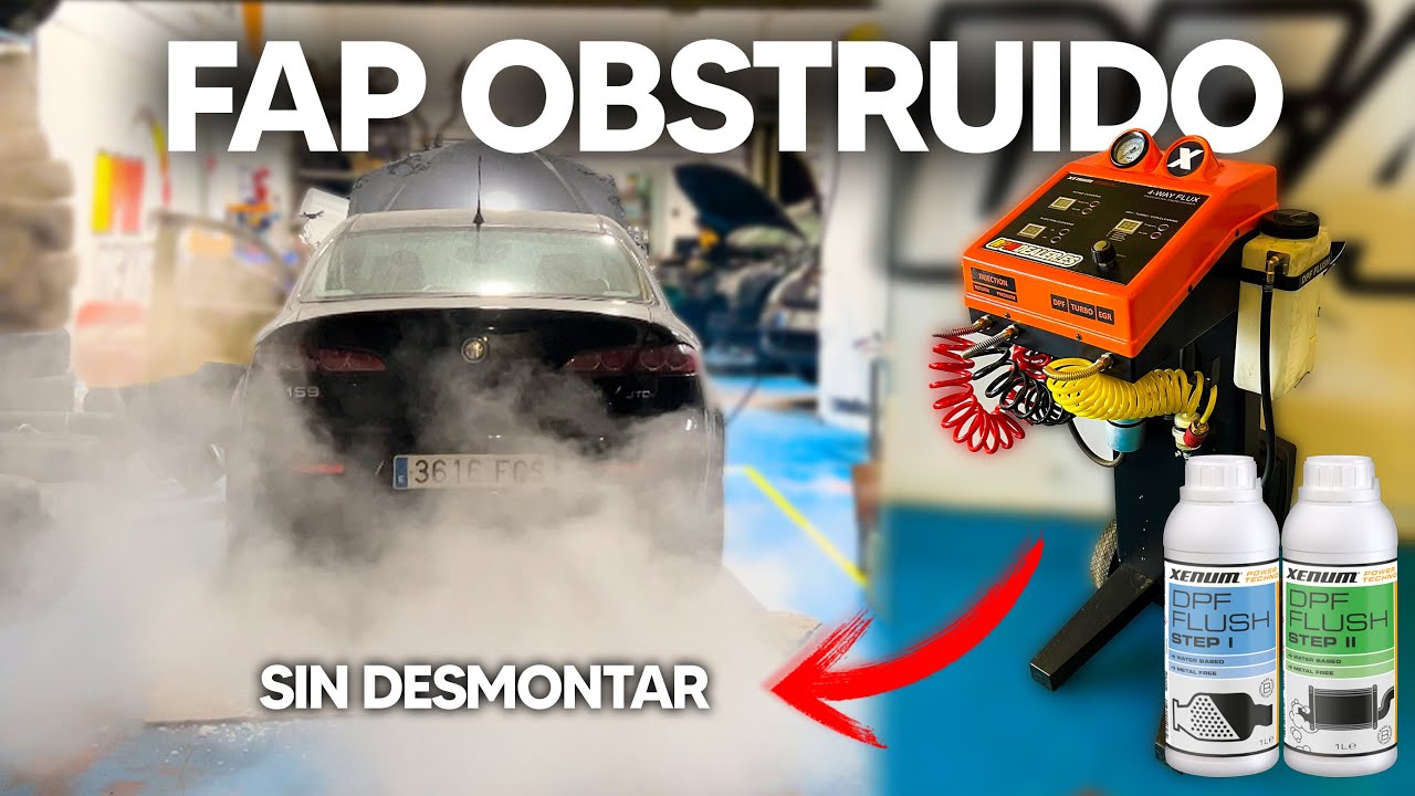 limpiar filtro de partículas sin desmontar