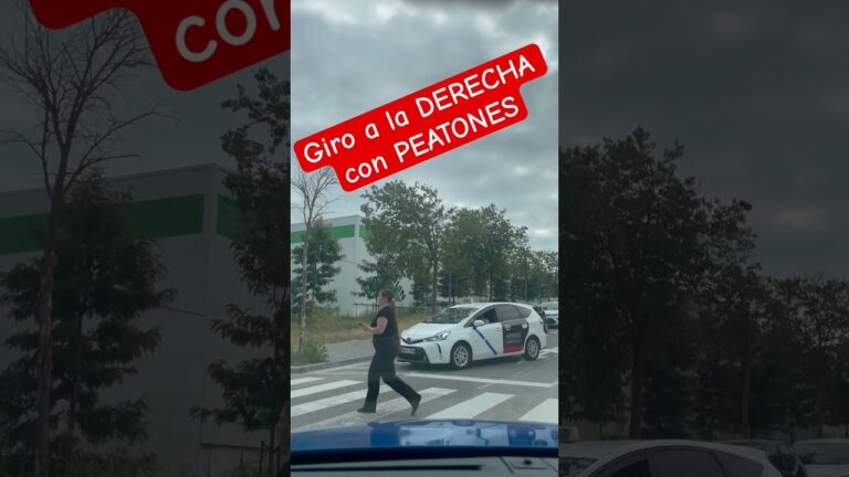 los vehículos deben ceder el paso a los peatones cuando...