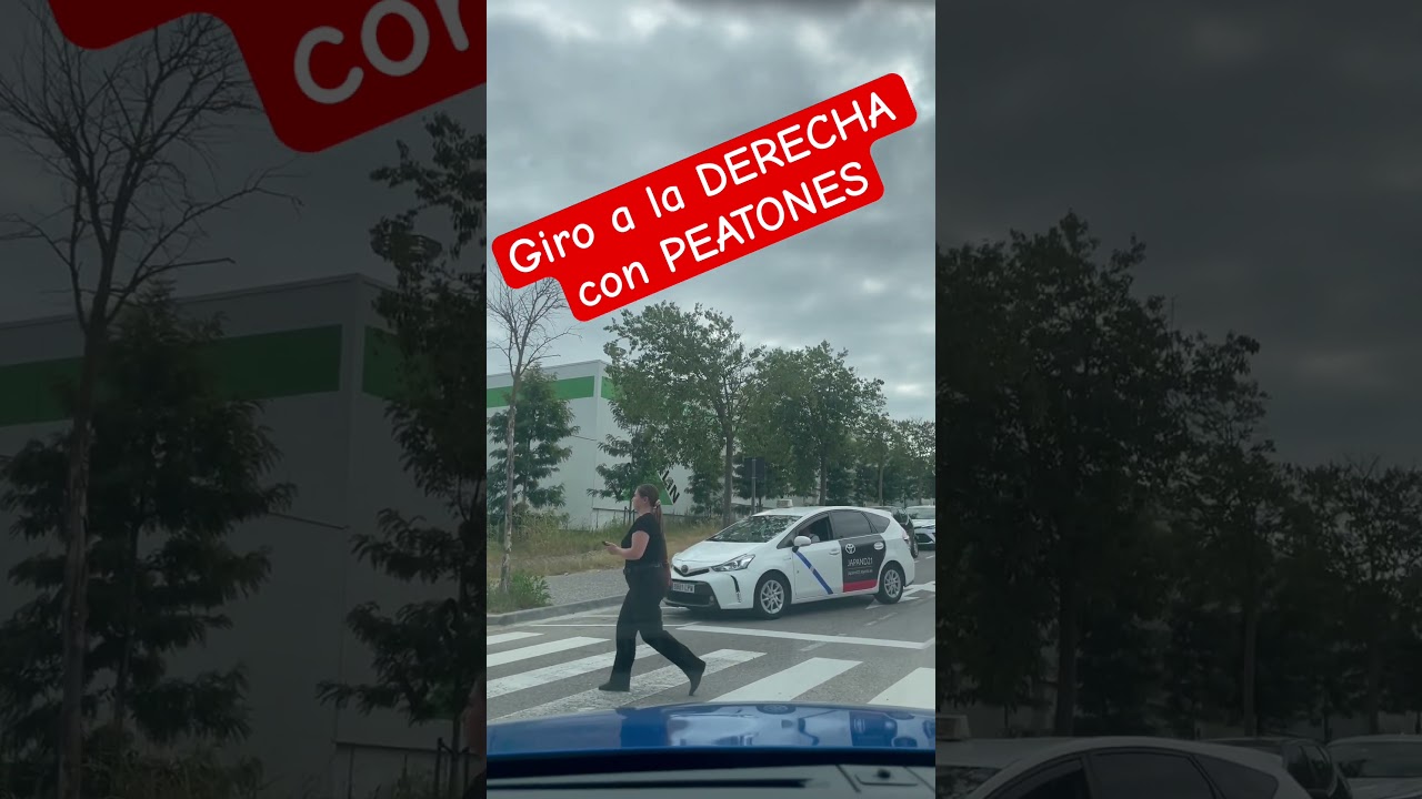 los vehículos deben ceder el paso a los peatones cuando...