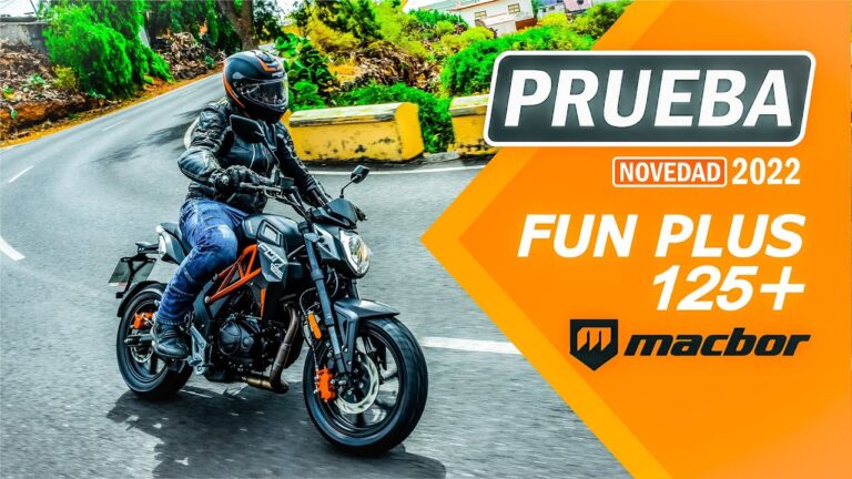 macbor fun 125 plus velocidad máxima