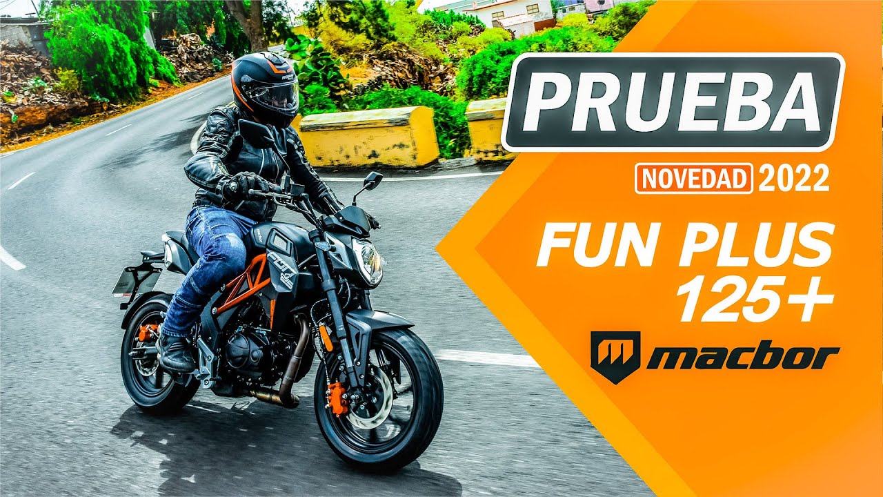 macbor fun 125 plus velocidad máxima