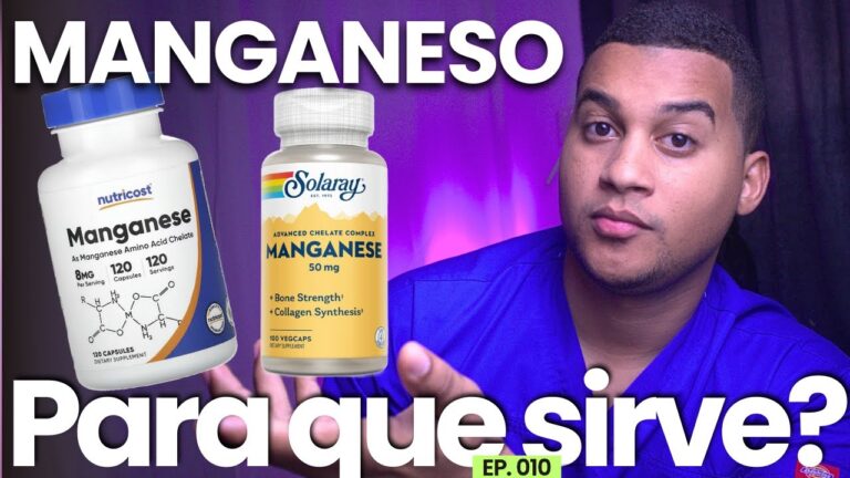 manganeso que es y para que sirve