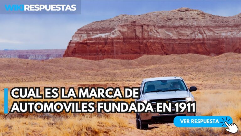 marca de coches fundada en 1911