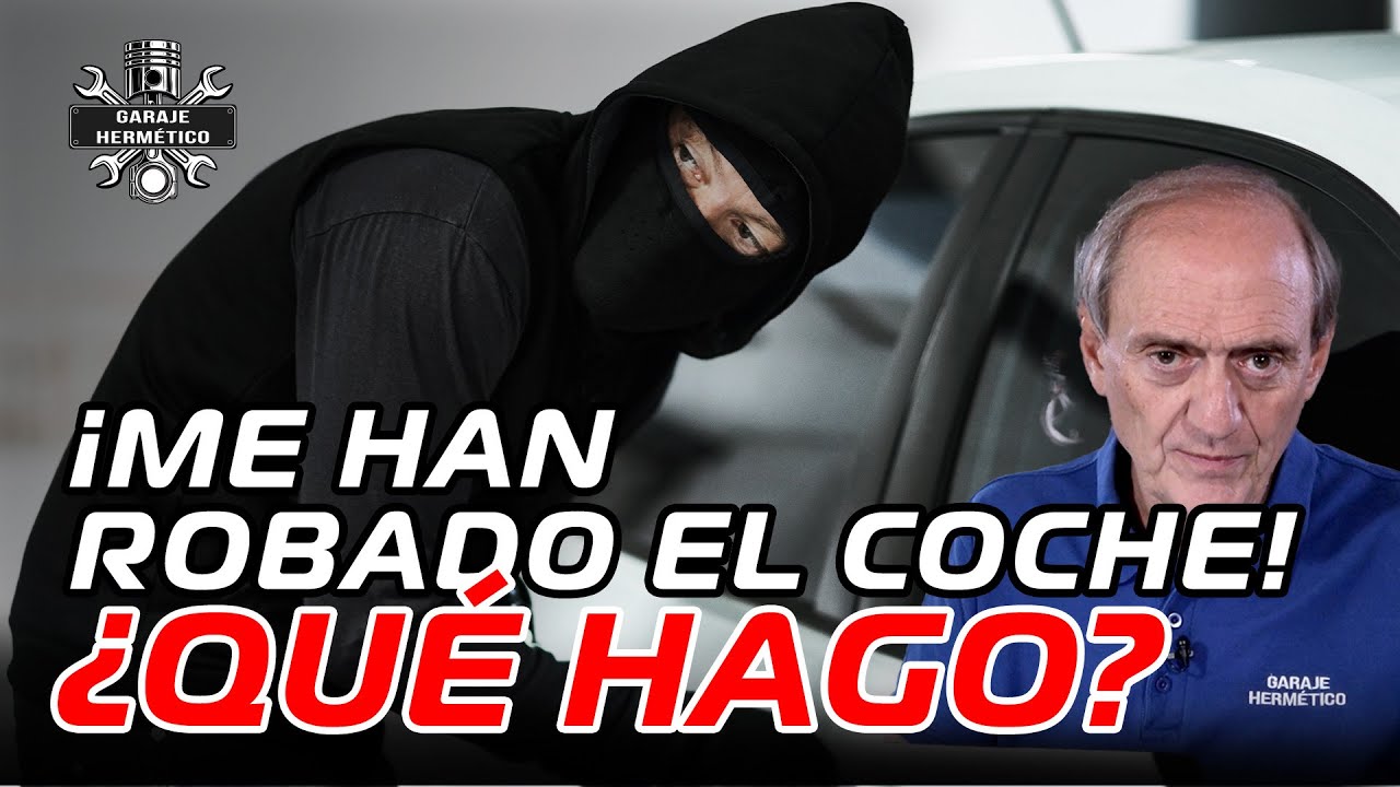 me han abierto el coche y me han robado