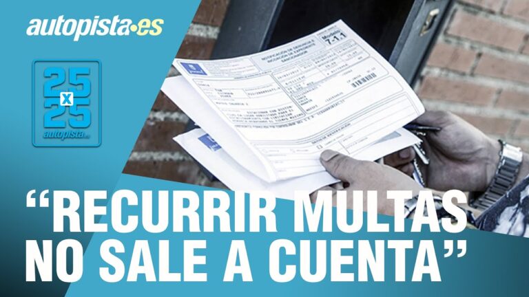 merece la pena recurrir una multa de tráfico