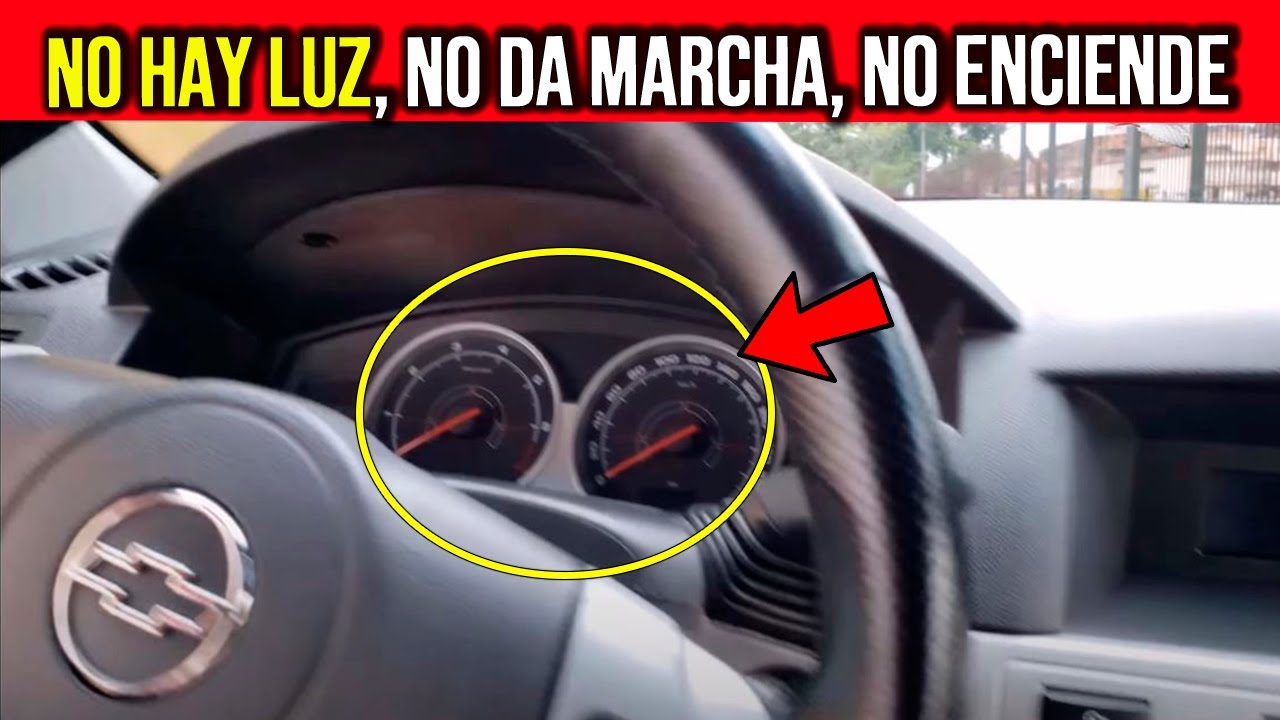 mi coche no arranca ni se enciende el cuadro
