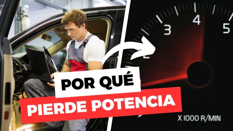 mi coche no tiene fuerza al acelerar