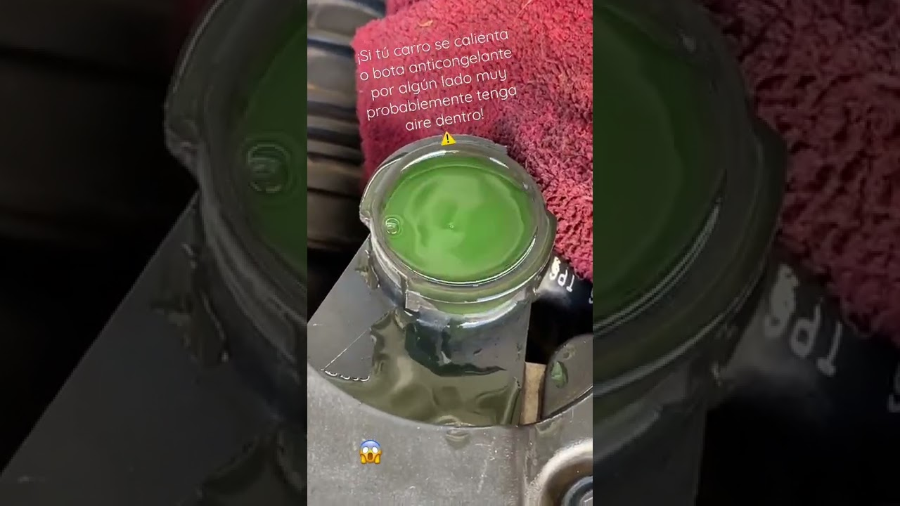 mi coche pierde anticongelante en marcha