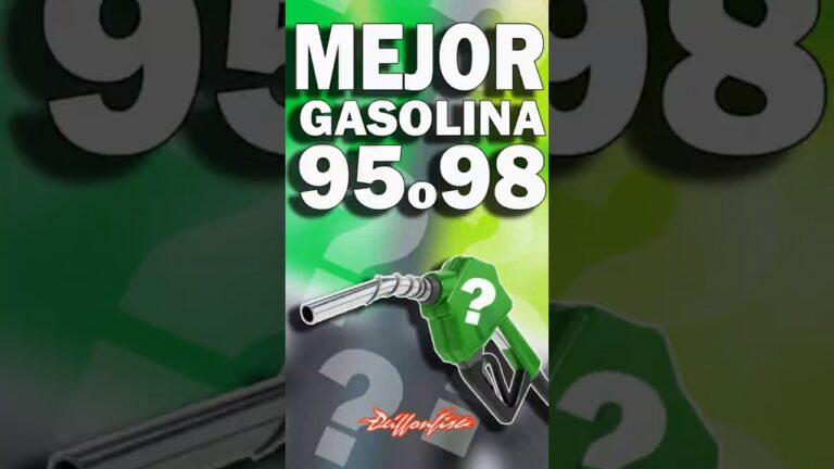 motores de coches que utilizan gasolina 98