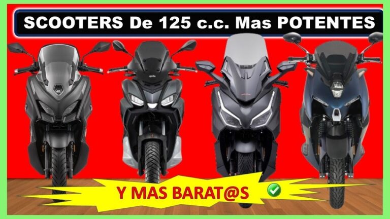 motos de 125 cc y 15 cv