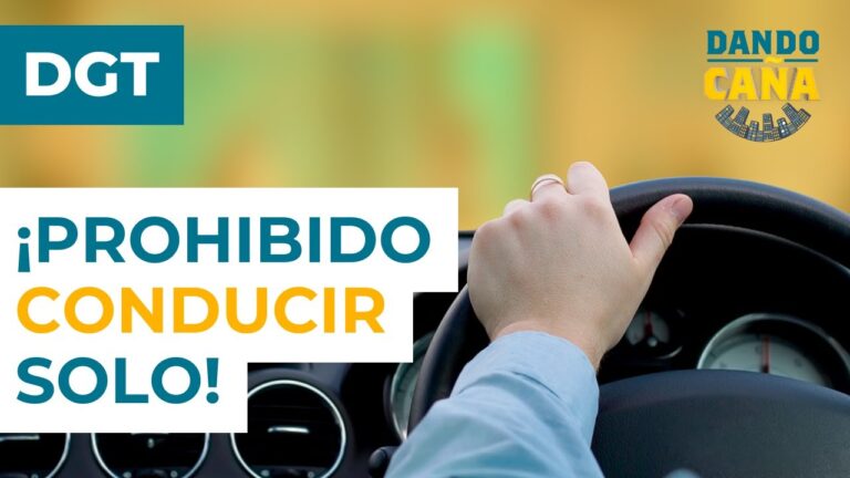 multa por ir solo en el coche