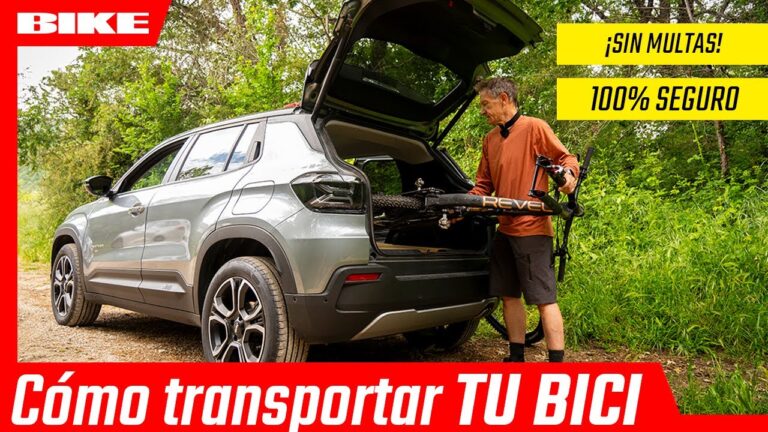 multa por llevar bici dentro del coche