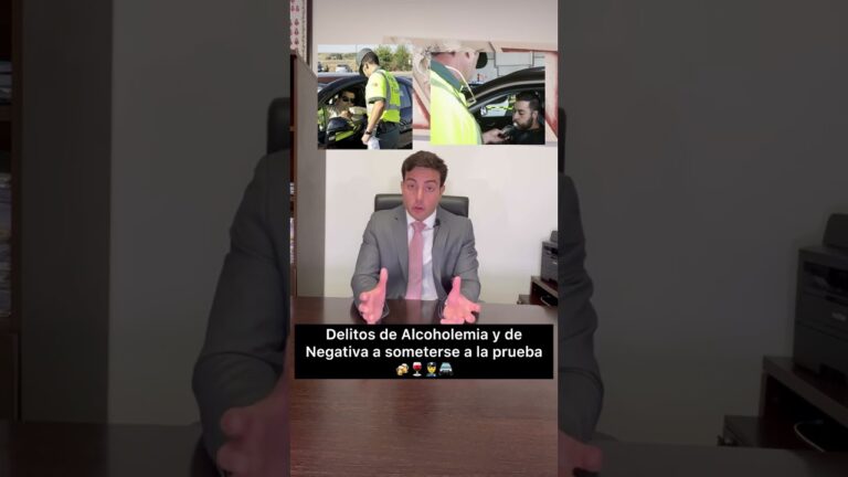 negativa a someterse a las pruebas de alcoholemia
