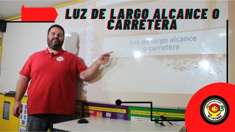 no está permitido utilizar la luz de largo alcance