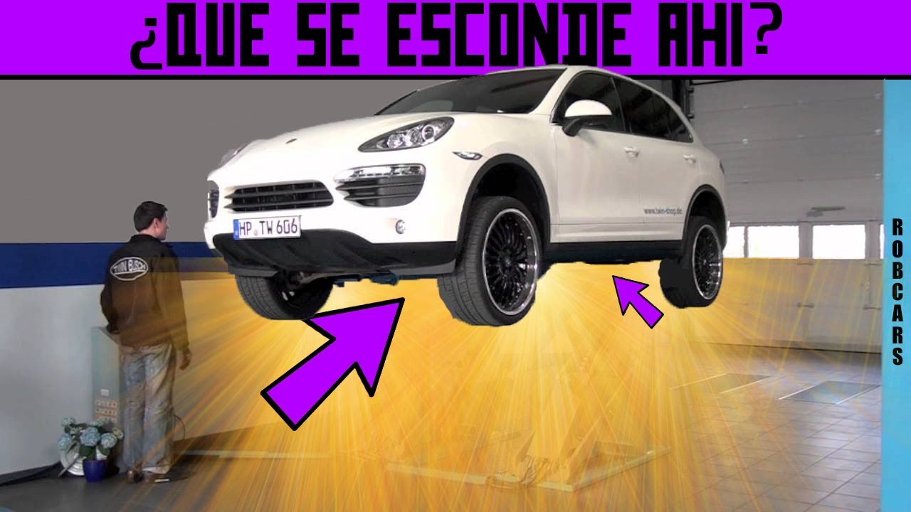 parte de abajo de un coche