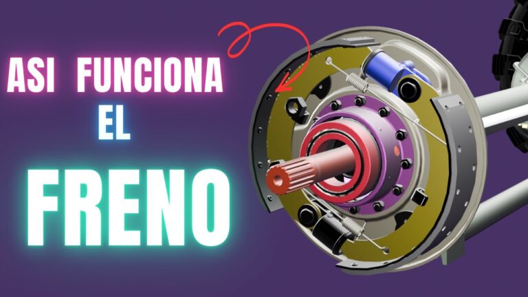 partes de un freno de tambor