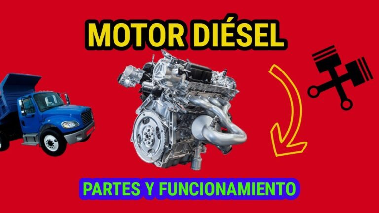 partes de un motor de diesel