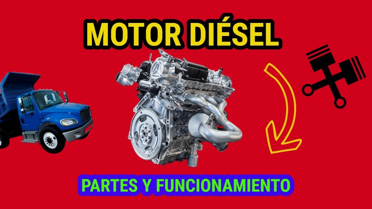 partes de un motor de diesel