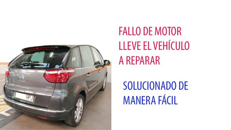 peugeot 3008 fallo del motor lleve a reparar el vehículo