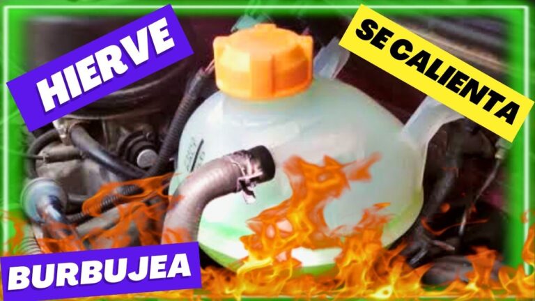 pierde liquido refrigerante pero no se calienta