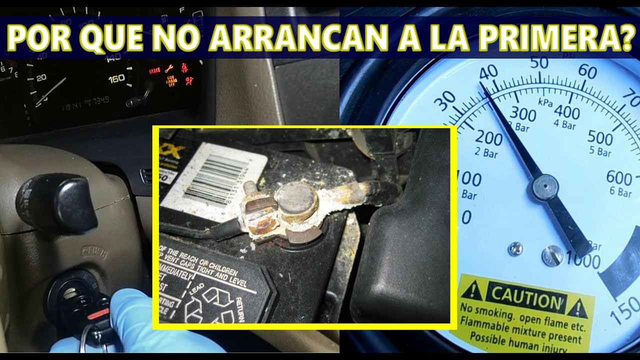 porque le cuesta arrancar a mi coche