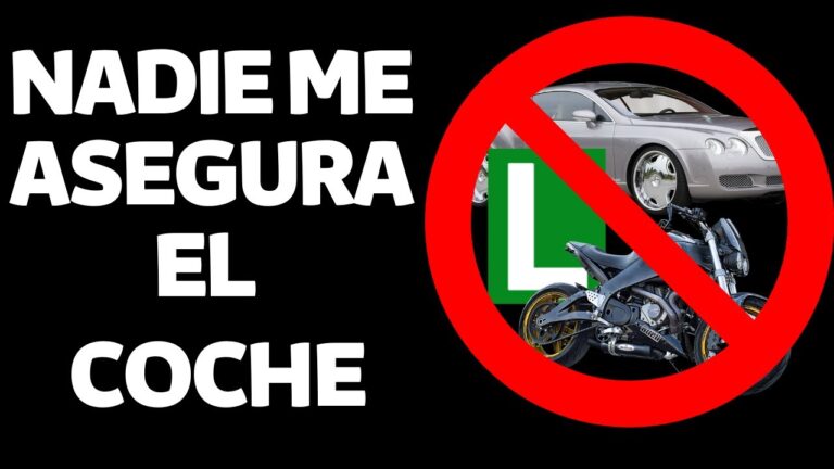 porque no me aseguran el coche