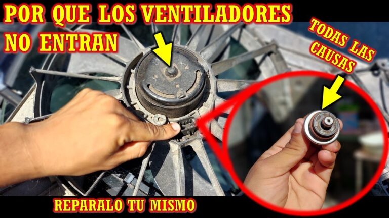 porque no salta el ventilador del coche