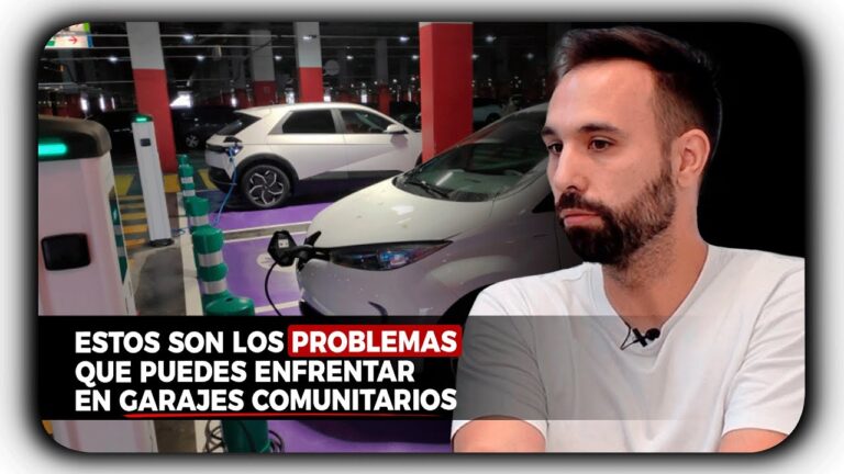 problemas coches eléctricos en garajes comunitarios