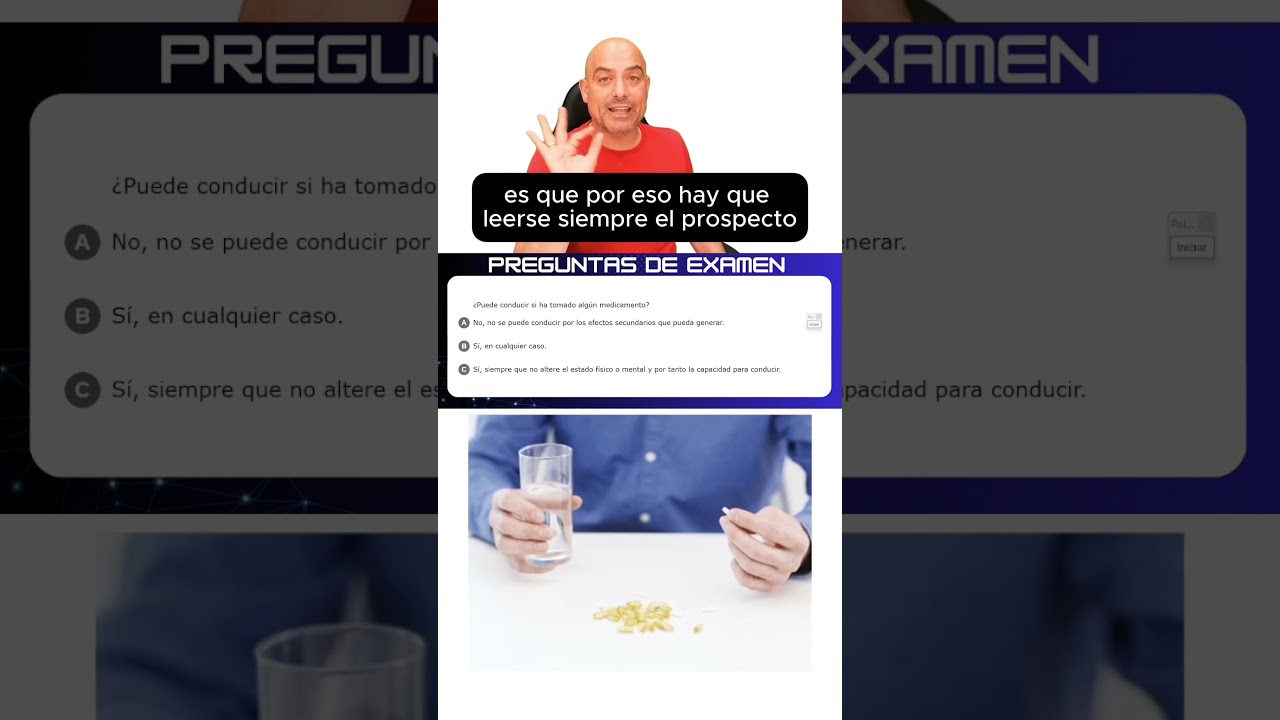 puede conducir si ha tomado algún medicamento